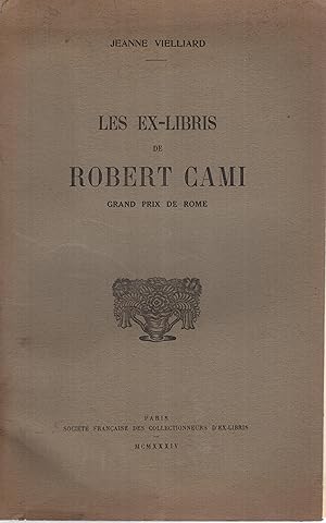 Imagen del vendedor de Les Ex-libris de Robert Cami : grand prix de Rome a la venta por PRISCA