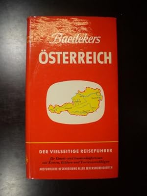 Baedekers Autoreiseführer. Konvolut von 3 Titeln: Österreich /Skandinavien (Dänemark, Schweden, N...