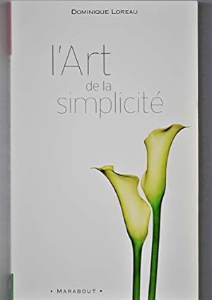 Imagen del vendedor de L'ART DE LA SIMPLICITE a la venta por Ammareal