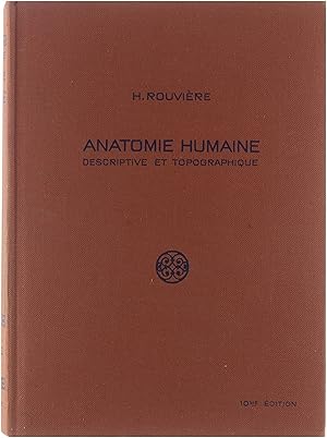 Imagen del vendedor de Anatomie humaine: descriptive et topographique. Tome III: TRONC a la venta por Untje.com