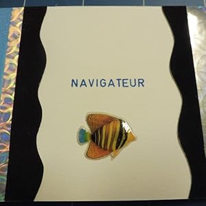 Seller image for Navigateur. Texte de Michel Butor. Collages de Bertrand Dorny. for sale by Cole & Contreras / Sylvan Cole Gallery