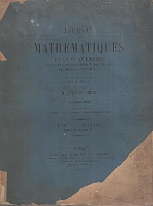 Image du vendeur pour Sur la rsolution de l'quation dx2 + dy2 + dz2 = ds2 et de quelques quations analogues mis en vente par PRISCA