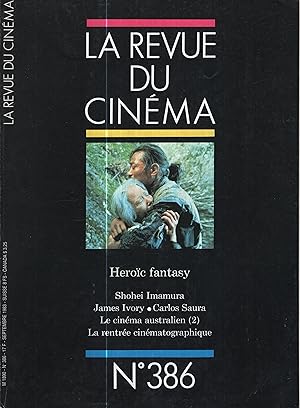 Immagine del venditore per Image et Son - La Revue du Cinma n 386 septembre 1983 venduto da PRISCA