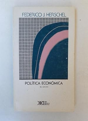 Imagen del vendedor de Poltica econmica (Economa y demografa) a la venta por LIBRERA OESTE