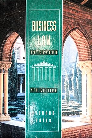 Seller image for Business Law Canada- Fourth Edition for sale by Mad Hatter Bookstore