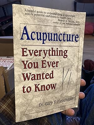 Bild des Verkufers fr Acupuncture: Everything You Ever Wanted to Know zum Verkauf von A.C. Daniel's Collectable Books