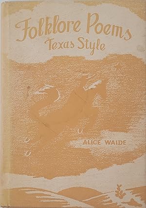 Imagen del vendedor de Folklore Poems, Texas Style a la venta por Moneyblows Books & Music