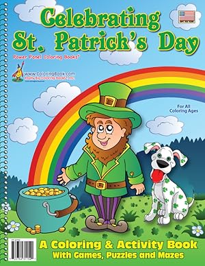 St. Patricks Day Coloring Books 8.5 x 11