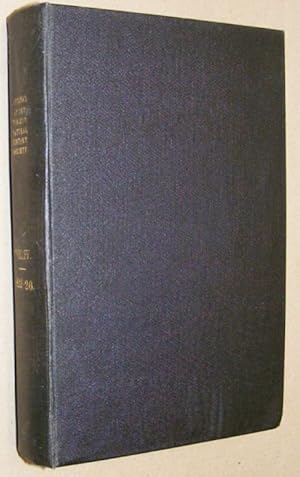 Journal of Transactions and Proceedings for the Years 1922-6, Vol.IV
