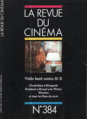 Imagen del vendedor de Image et Son - La Revue du Cinma n 384 juin 1983 a la venta por PRISCA