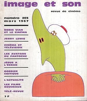 Seller image for Image et Son - La Revue du Cinma n 203 mars 1967 for sale by PRISCA