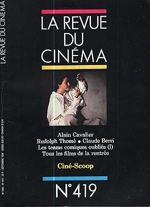 Seller image for Image et Son - La Revue du Cinma n 419 septembre 1986 for sale by PRISCA