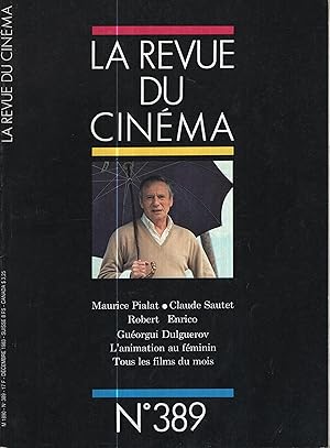 Image du vendeur pour Image et Son - La Revue du Cinma n 389 dcembre 1983 mis en vente par PRISCA