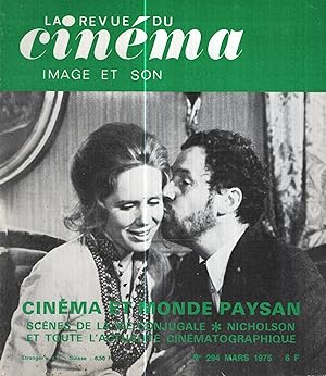 Bild des Verkufers fr Image et Son - La Revue du Cinma n 294 mars 1975 zum Verkauf von PRISCA