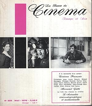 Image du vendeur pour Image et Son - La Revue du Cinma n 239 mai 1970 mis en vente par PRISCA