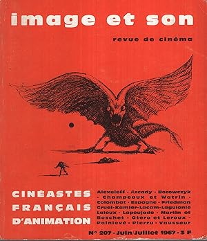 Imagen del vendedor de Image et Son - La Revue du Cinma n 207 juin 1967 a la venta por PRISCA