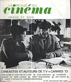 Seller image for Image et Son - La Revue du Cinma n 273 juin 1973 for sale by PRISCA