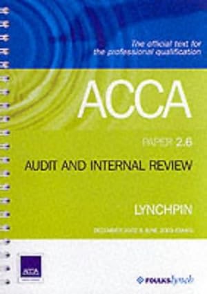 Seller image for Paper 2.6 (ACCA Official Lynchpin) for sale by WeBuyBooks