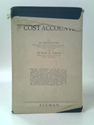 Immagine del venditore per Manual of Cost Accounts venduto da World of Rare Books