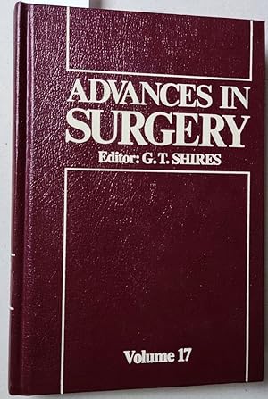 Imagen del vendedor de ADVANCES in SURGERY, Volume 17. a la venta por Versandantiquariat Kerstin Daras