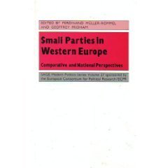 Immagine del venditore per Small Parties in Western Europe: Comparative and National Perspectives (SAGE Modern Politics series) venduto da WeBuyBooks