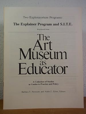 Seller image for Two Exploration Programs: The Explainer Program and S.I.T.E. for sale by Antiquariat Weber