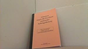 Seller image for Stimmen gegen die Psychose nationaler Selbstgeielung. Drei Generationen uern sich zur Anti-Wehrmachts-Ausstellung. for sale by Antiquariat Uwe Berg