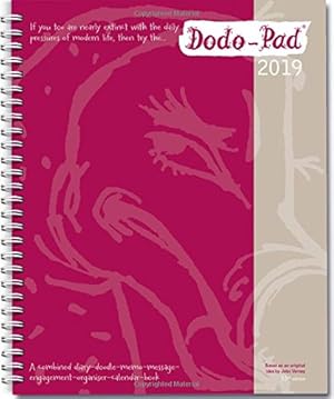 Bild des Verkufers fr Dodo Pad Desk Diary 2019 - Calendar Year Week to View Diary: The Original Family Diary-Doodle-Memo-Message-Engagement-Organiser-Calendar-Book with room for up to 5 people's appointments/activities zum Verkauf von WeBuyBooks