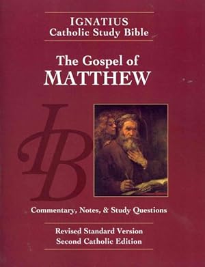 Seller image for Gospel According to Saint Matthew : With Introduction, Commentary, and Notes, Standard Version, Catholic Edition for sale by GreatBookPrices