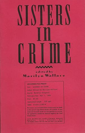 Seller image for SISTERS IN CRIME for sale by SCENE OF THE CRIME 