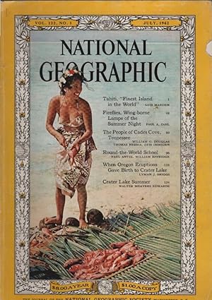 Bild des Verkufers fr National Geographic Magazine; Vol. 122, No. 1; July, 1962 zum Verkauf von Schrmann und Kiewning GbR