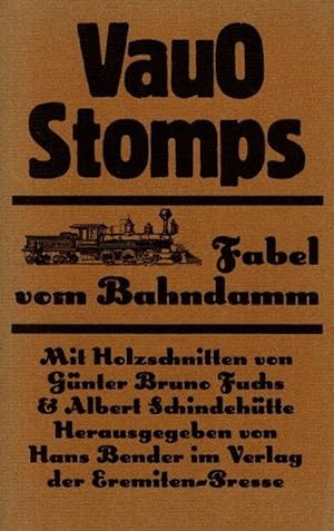 Fabel vom Bahndamm. Broschur 73; mit Holzschnitten von Günter Bruno Fuchs und Albert Schindehütte...