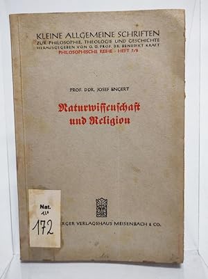 Image du vendeur pour Naturwissenschaft und Religion mis en vente par Antiquariat Bookfarm