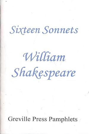 Seller image for Sixteen Sonnets. Signed copy for sale by Barter Books Ltd