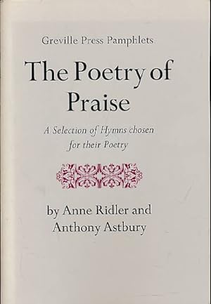 Immagine del venditore per The Poetry of Praise. Signed copy venduto da Barter Books Ltd