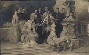 Künstler Ansichtskarte / Postkarte Keller, F., Preußisches Kaiserhaus, Kaiserin Auguste Viktoria,...