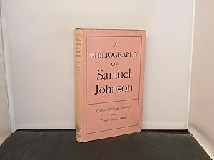 Image du vendeur pour A BIbliography of Samuel Johnson mis en vente par Provan Books