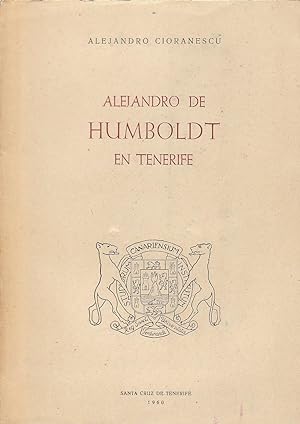 Seller image for Alejandro de Humboldt en Tenerife for sale by PRISCA