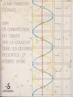 Imagen del vendedor de Sur la constitution du temps par la couleur dans les oeuvres rcentes d'Albert Ayme a la venta por PRISCA