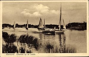 Bild des Verkufers fr Ansichtskarte / Postkarte Warmond Sdholland, Segelboot, Wasserpartie zum Verkauf von akpool GmbH