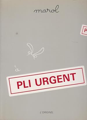 Image du vendeur pour Pli urgent / de Marol mis en vente par PRISCA