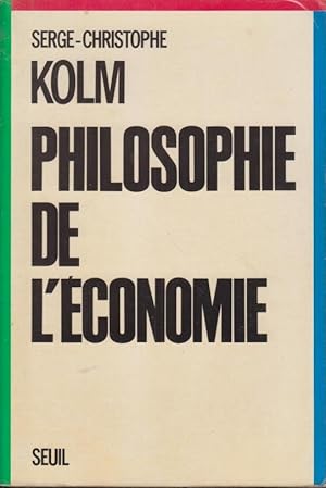 Immagine del venditore per Philosophie de l'conomie COPY SIGNED TO HENRI GUITTON venduto da PRISCA