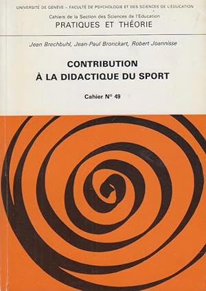 Seller image for Contribution  la didactique du sport for sale by PRISCA
