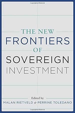 Seller image for The New Frontiers of Sovereign Investment [Hardcover ] for sale by booksXpress