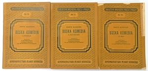 Seller image for Boska Komedia, Tom I-III for sale by PsychoBabel & Skoob Books