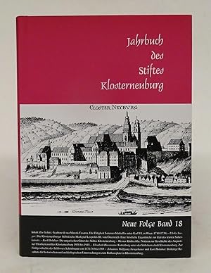 Bild des Verkufers fr Jahrbuch des Stiftes Klosterneuburg. Neue Folge - Bd. 18 (der gesamten Reihe siebenundzwanzigster Band). Mit s/w-Abb. zum Verkauf von Der Buchfreund