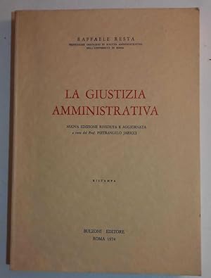 Imagen del vendedor de La giustizia amministrativa a la venta por librisaggi