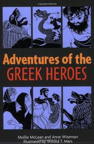 Bild des Verkufers fr Adventures of the Greek Heroes by Wiseman, Anne M. [Paperback ] zum Verkauf von booksXpress