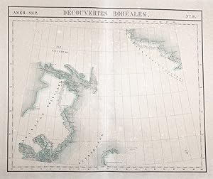 "Amer. Sep. / Decouvertes Boreales / N° 9" - Canada Hudson Bay Melville Peninsula North America A...