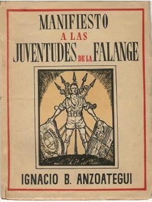 Imagen del vendedor de Manifiesto a las Juventudes de la Falange. a la venta por Librera Reciclaje